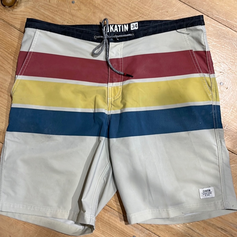 Katin Board Shorts Mens 34 Drawstring Board Shorts